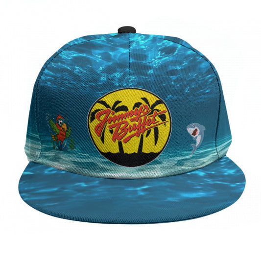 Baseball Cap With Flat Brim