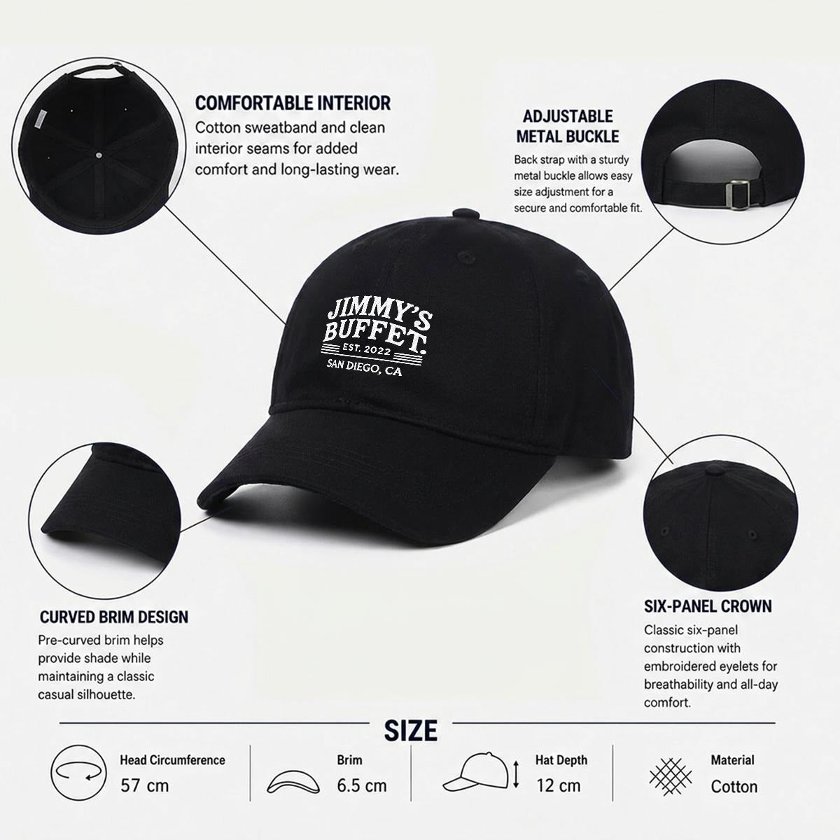 New School Logo Embroidered Soft Cap