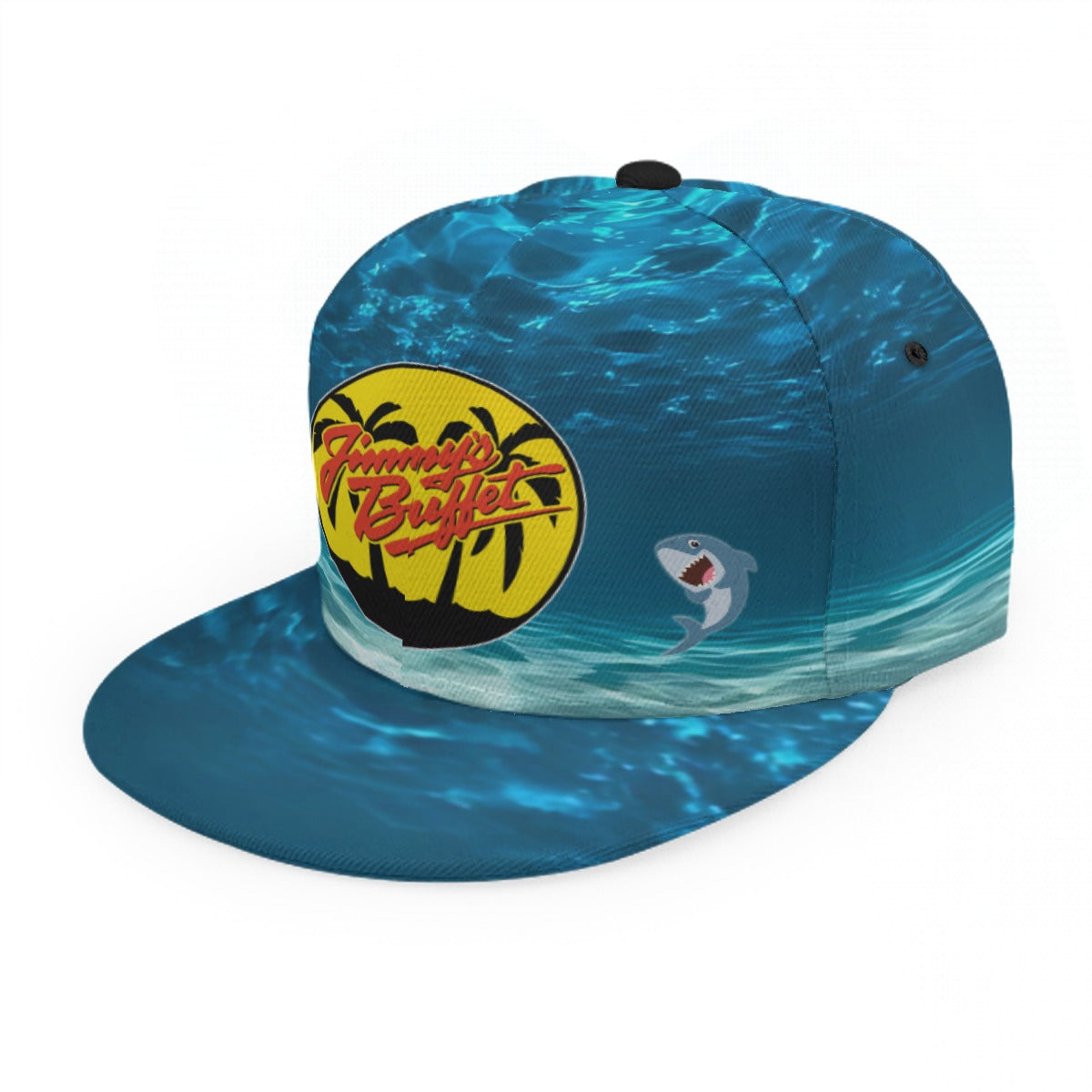 Baseball Cap With Flat Brim