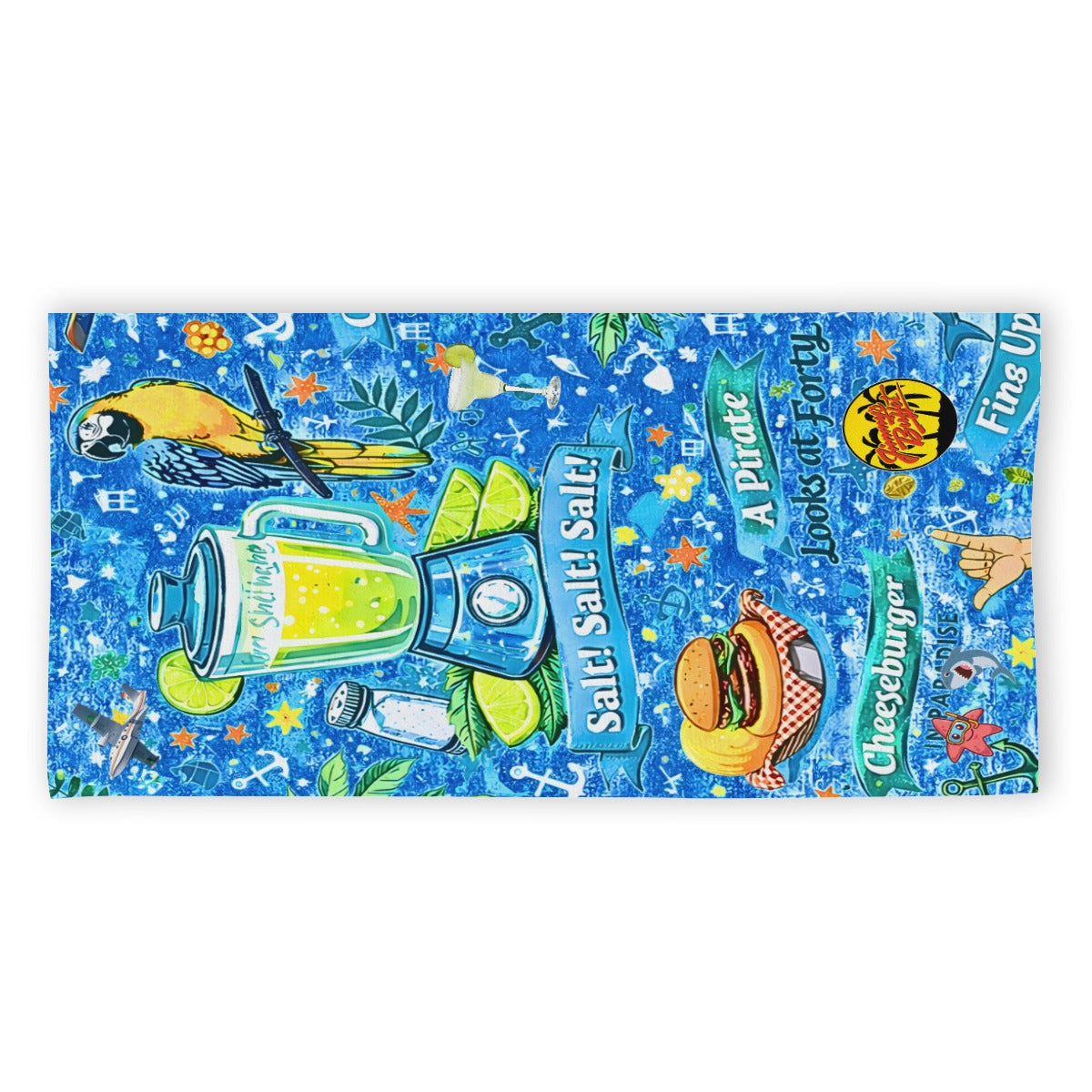 Adult Beach towel Vertical Style Printed in USA|320GSM