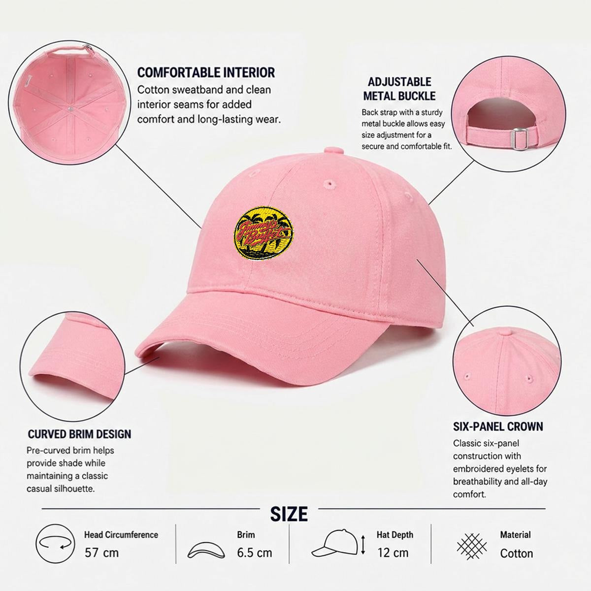 Classic Logo Embroidered Soft Cap