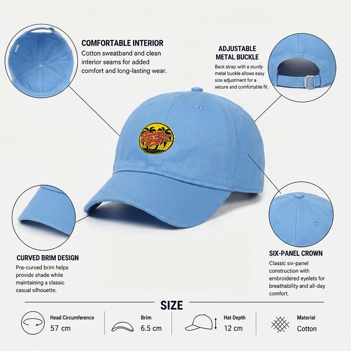 Classic Logo Embroidered Soft Cap