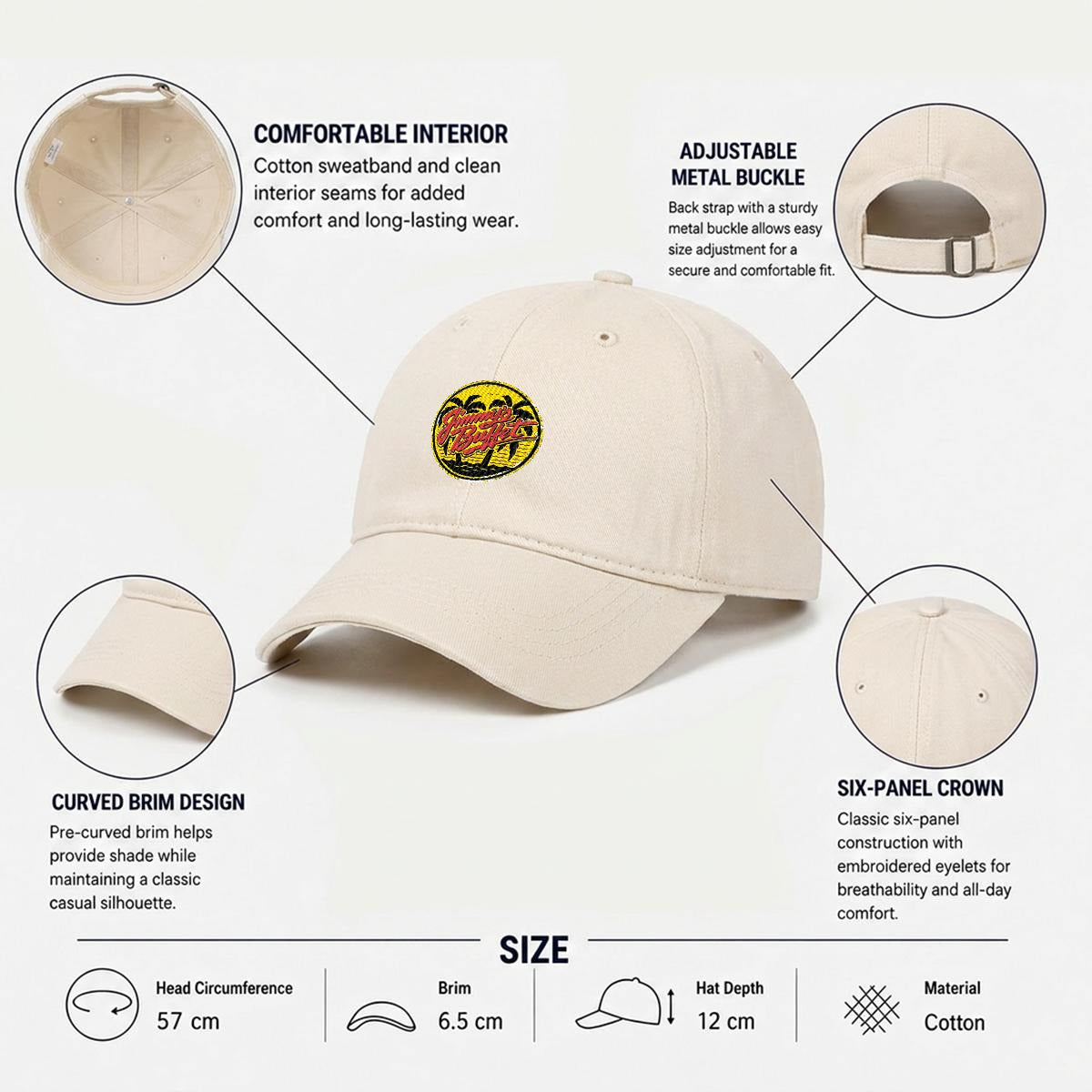 Classic Logo Embroidered Soft Cap
